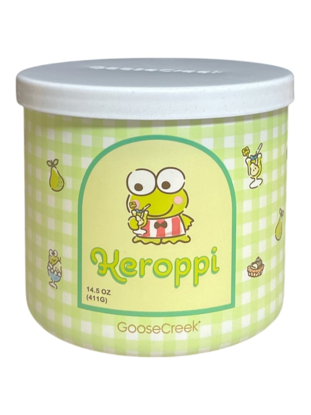 Keroppi Hello Kitty Sanrio 14.5 Oz 3-Wick Soy Candle